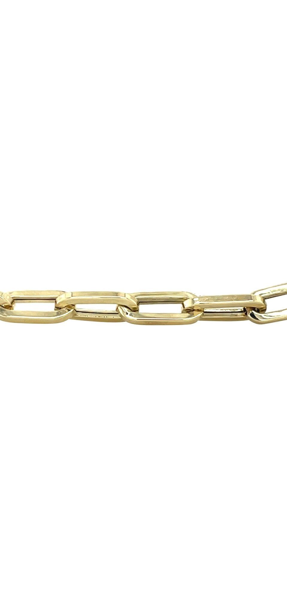 Vintage 14K Gold Closed Forever Bracelet